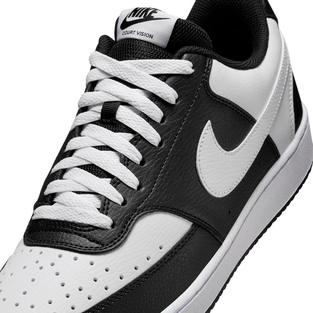 SCARPE NIKE COURT VISION LO BLK/WHT