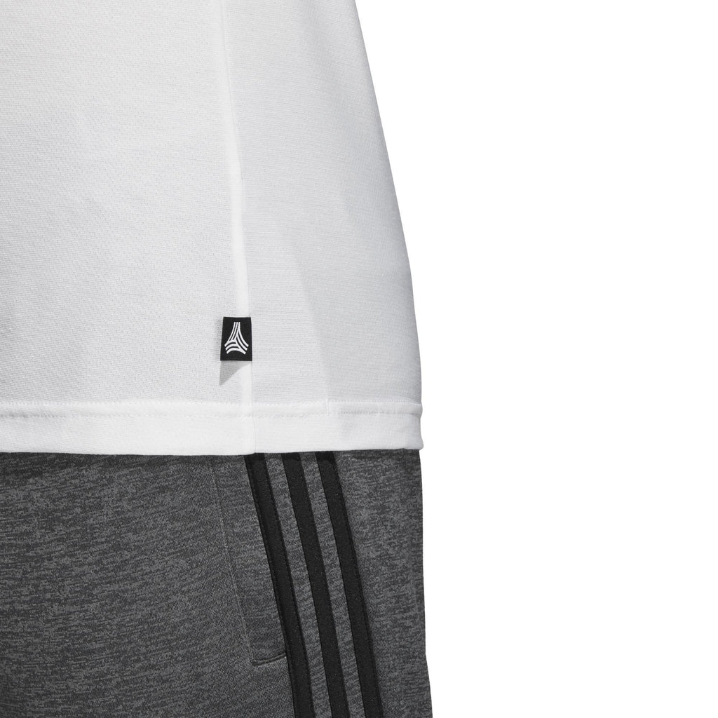 tan logo tee