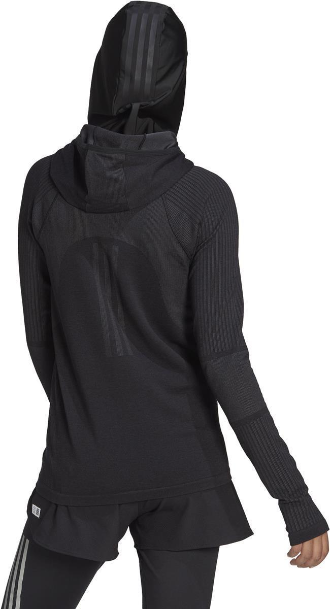 XCITY KNIT LS Da. Laufsweater mit Kapuze