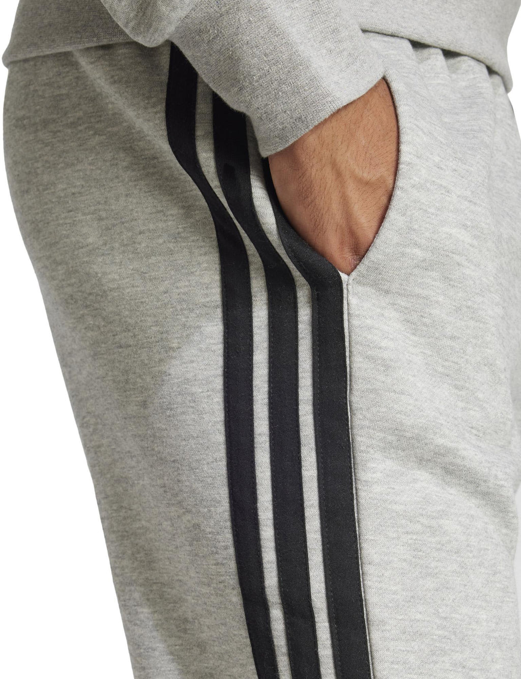 Essentials 3-Stripes Fleece Broek