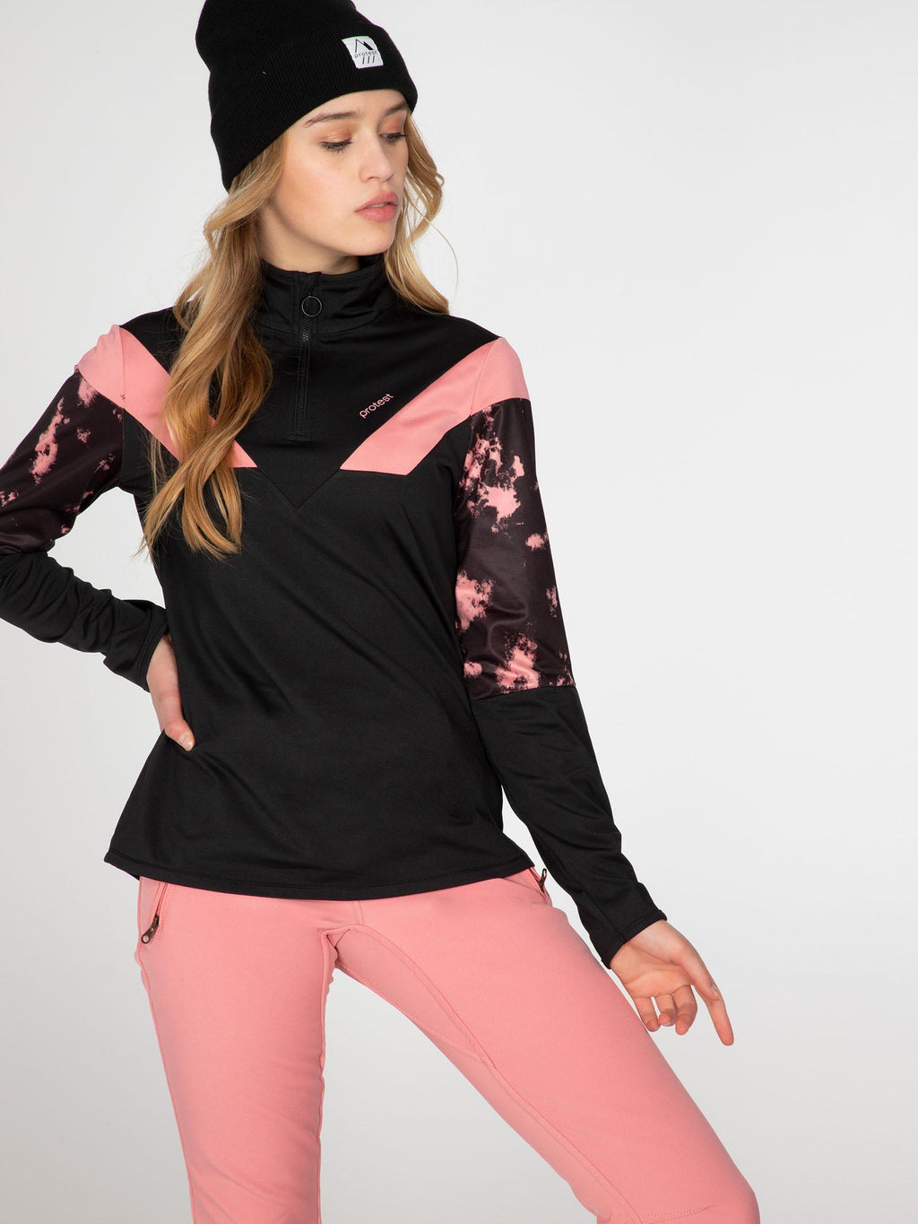 Bubble 1/4 Zip Top