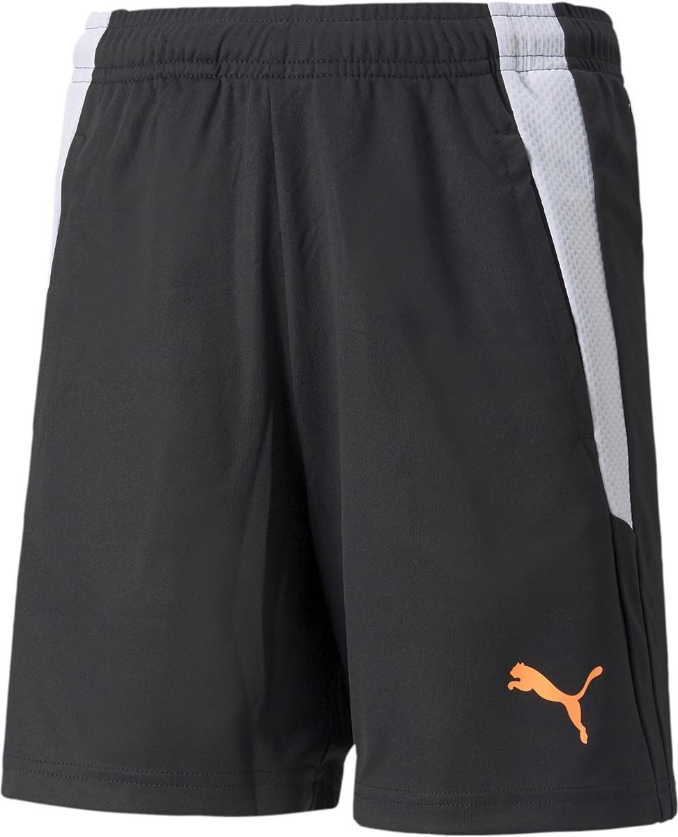 TEAMLIGA TRAINING SHORTS 2 JR, PUMA BLACK-OCEA, 152