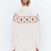 Sage W Wool Rollneck Sweat
