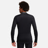 pro men's long-sleeve mock-nec