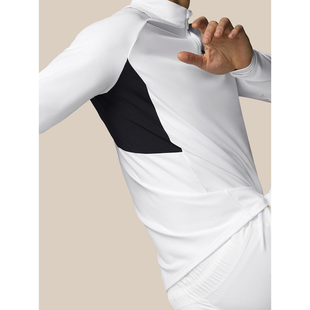 1/4 Zip Long Sleeve Top  training