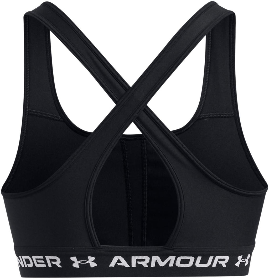 crossback mid bra-blk