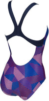 Arena W Striped Geo Swim Pro Back O
