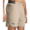 ua vanish woven 6in shorts-brn