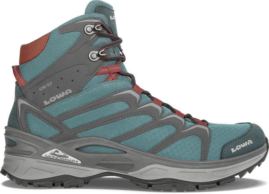 lowa innox gtx mid petrol/rust