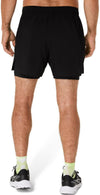 asics core 2n1 5in short