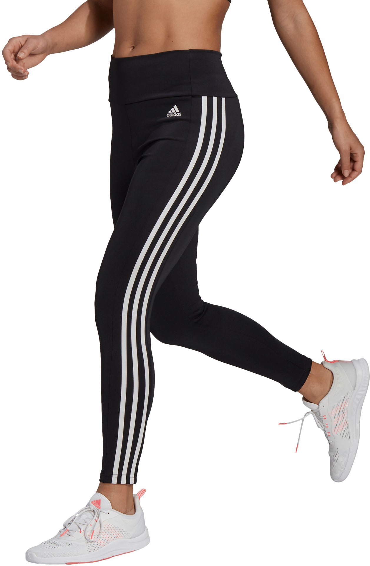 Designed To Move High-Rise 3-Stripes 7/8 Sportlegging