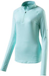 CUSCA wmsDa.Langarmshirt/Halbzipp88%Pes 12%El DryPlusEc