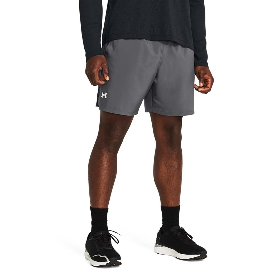 ua launch 7'' short-gry