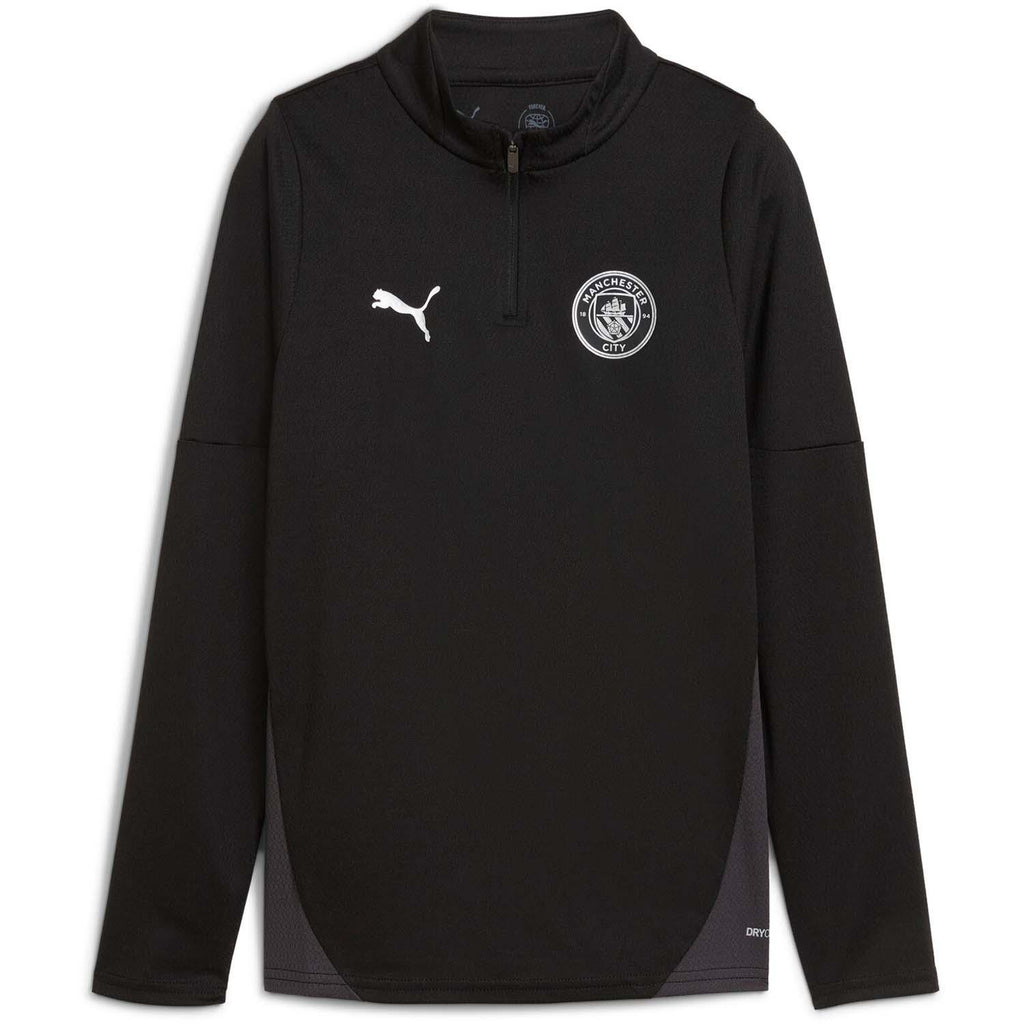 Mcfc Training 1/4 Zip Top Jr