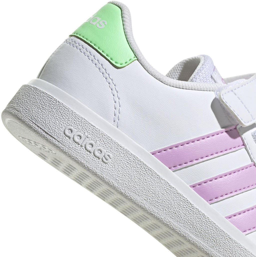 Grand Court Court sneakers met veters & klittenband