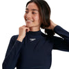 Eco F Long Sleeve Rash Top Bla/whi