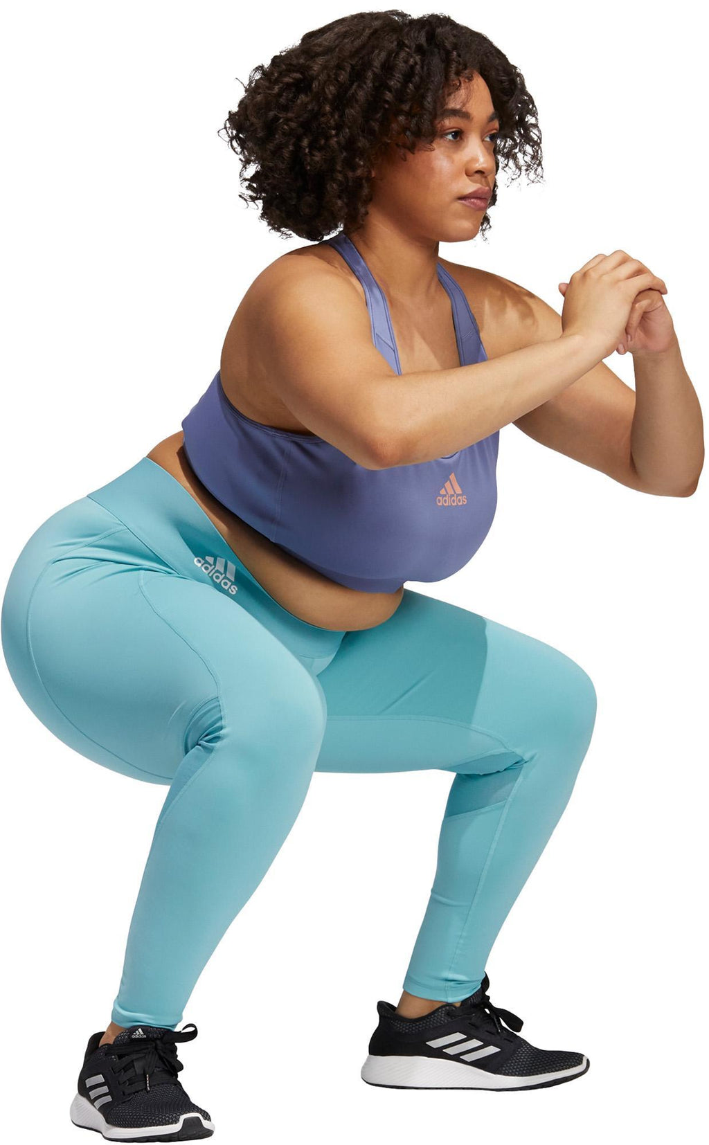Techfit Lange Logo legging (Grote Maat)