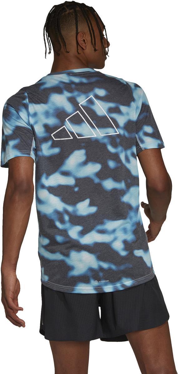 Run Icons 3-Bar Allover Print shirt