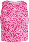 Essentials Animal-Print Crop top