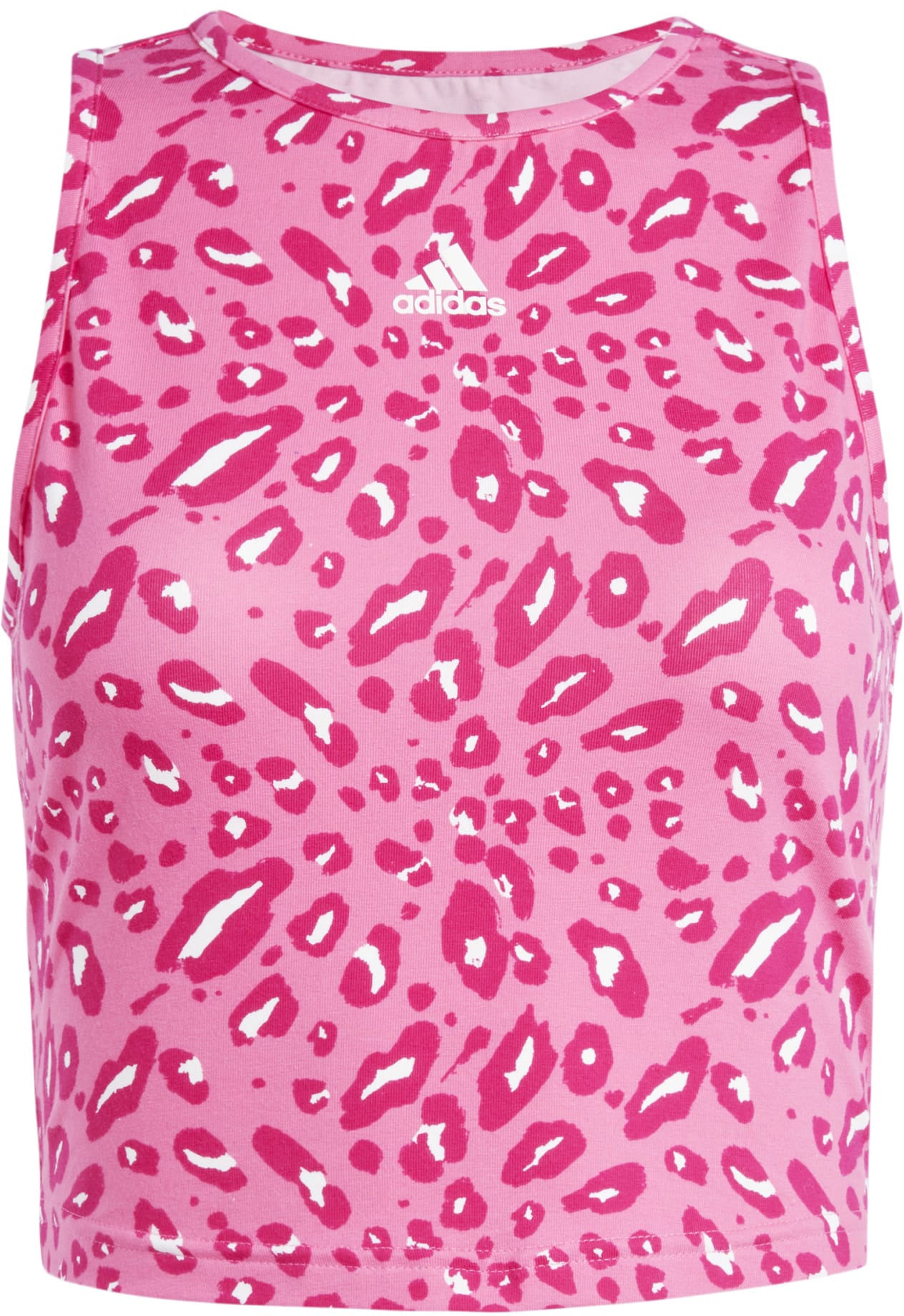 Essentials Animal-Print Crop top