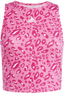 Essentials Animal-Print Crop top
