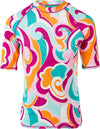 Linea-swirl rashguard