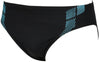 Arena M Streak Brief Black-soft-gre