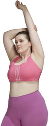 adidas Powerimpact Training Medium-Support sport bh (Grote Maat)