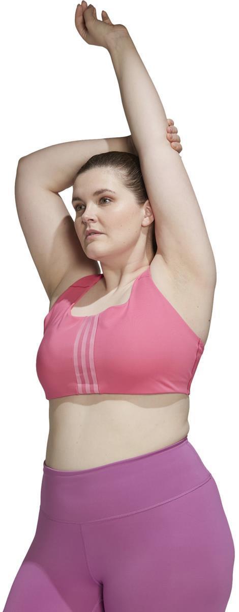 adidas Powerimpact Training Medium-Support sport bh (Grote Maat)