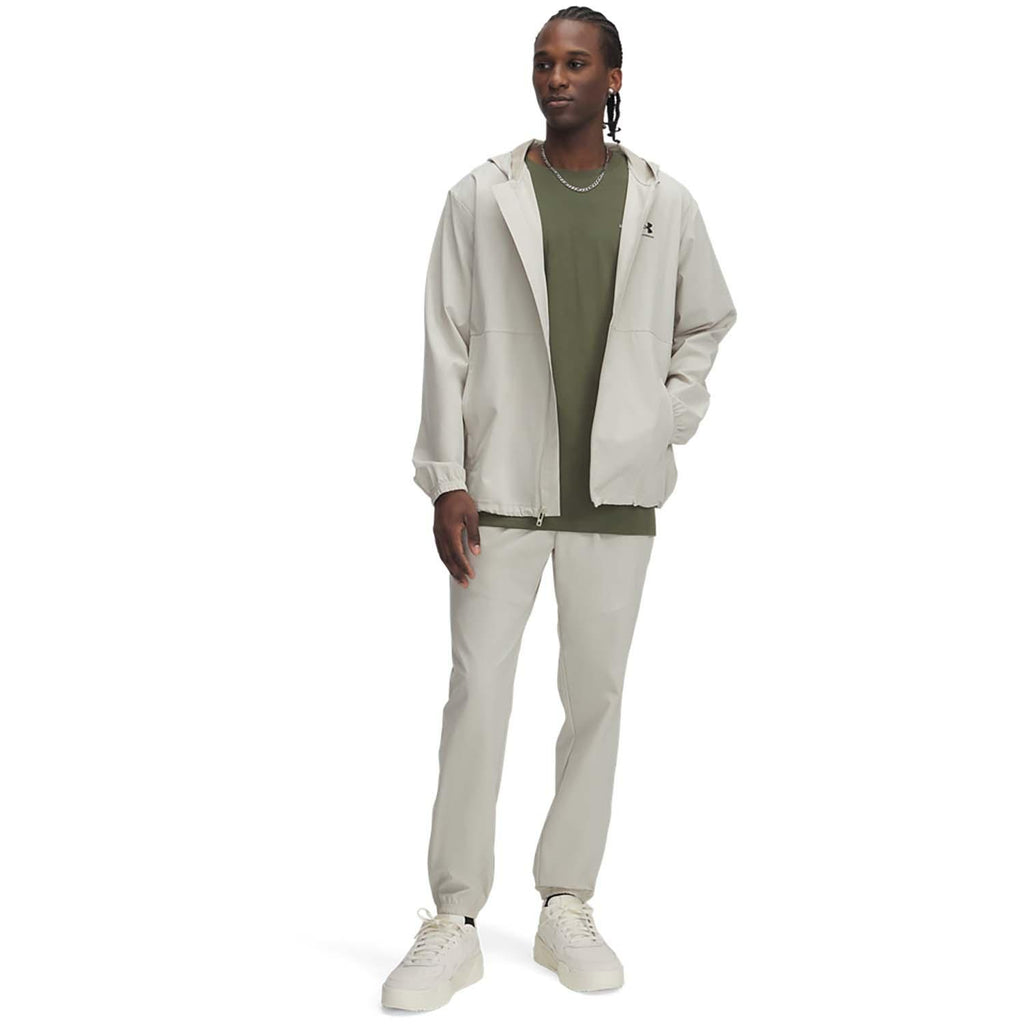 ua vibe woven jogger-brn