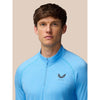 Seamless 1/4 Zip Ls Top