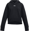 UNDER ARMOUR UA RIVAL FLEECE CROP HOODIE Kapuzensweater