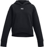 UNDER ARMOUR UA RIVAL FLEECE CROP HOODIE Kapuzensweater