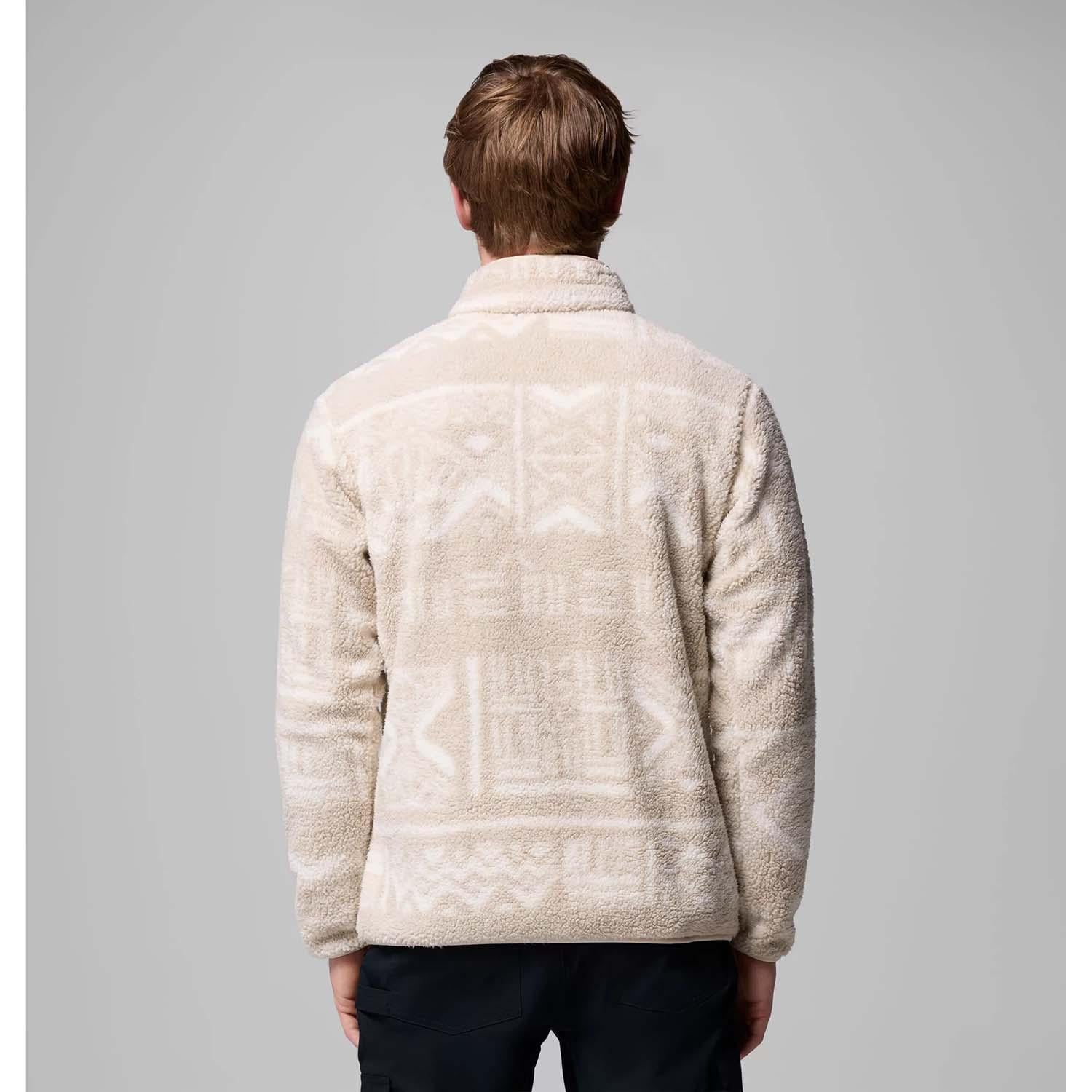 rugged ridge high pile half zip