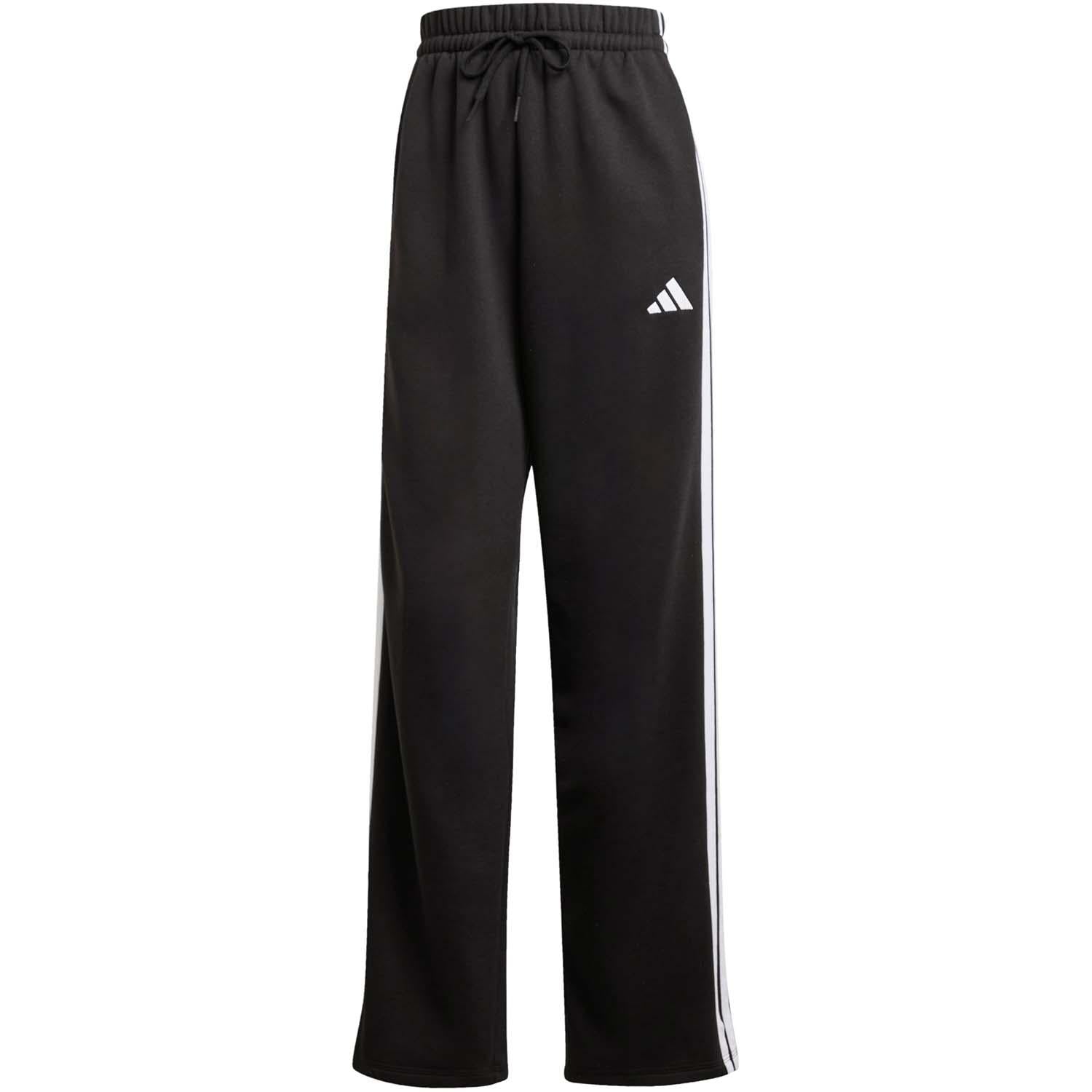Essentials 3-Stripes Open-Hem French Terry Broek