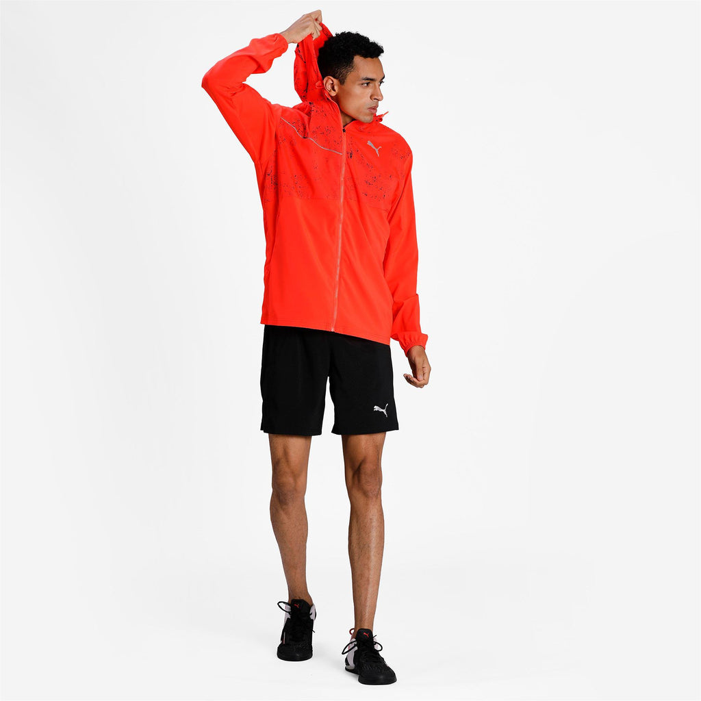 Run Graphic Hooded Jacket