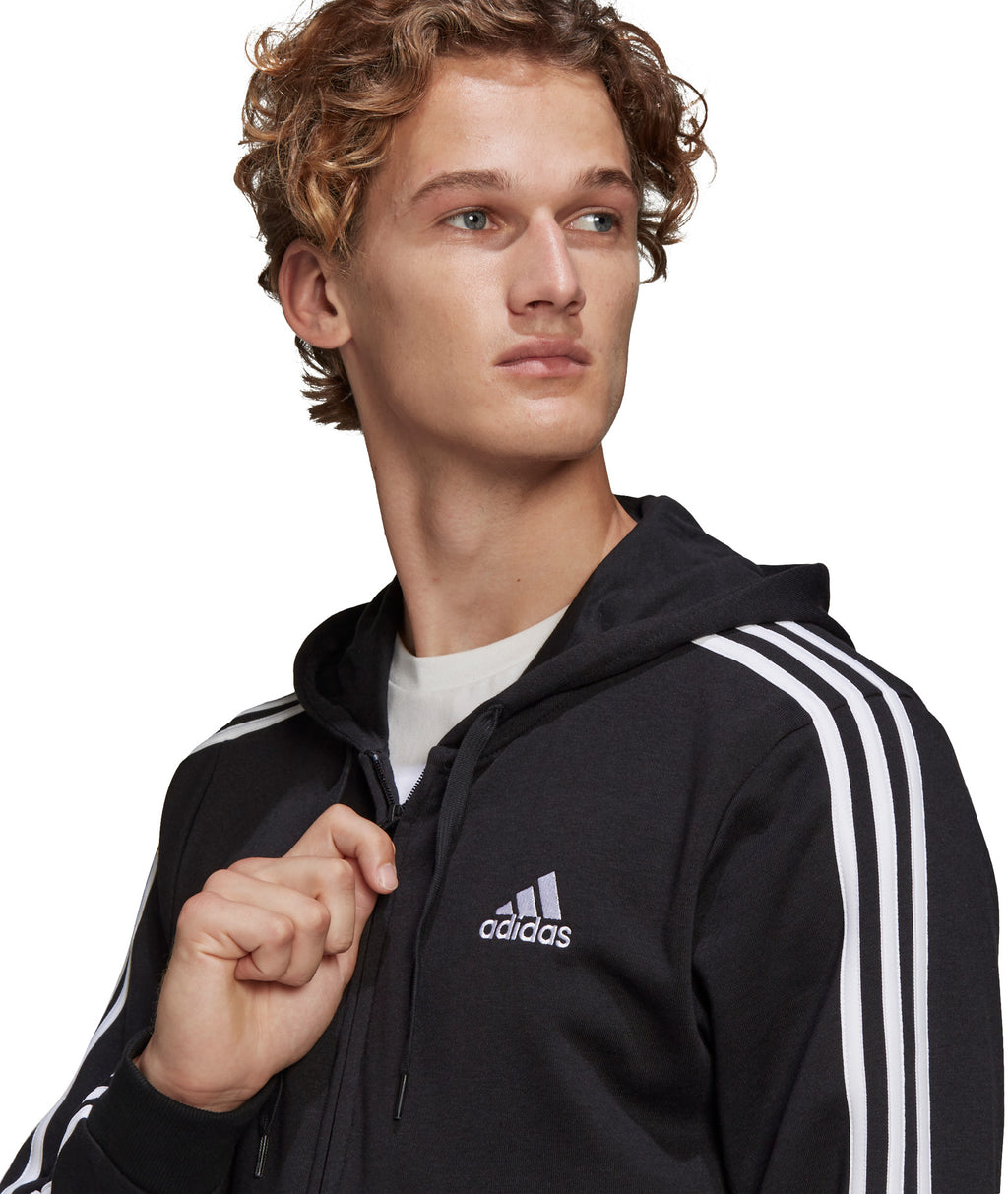 Essentials French Terry 3-Stripes Ritshoodie