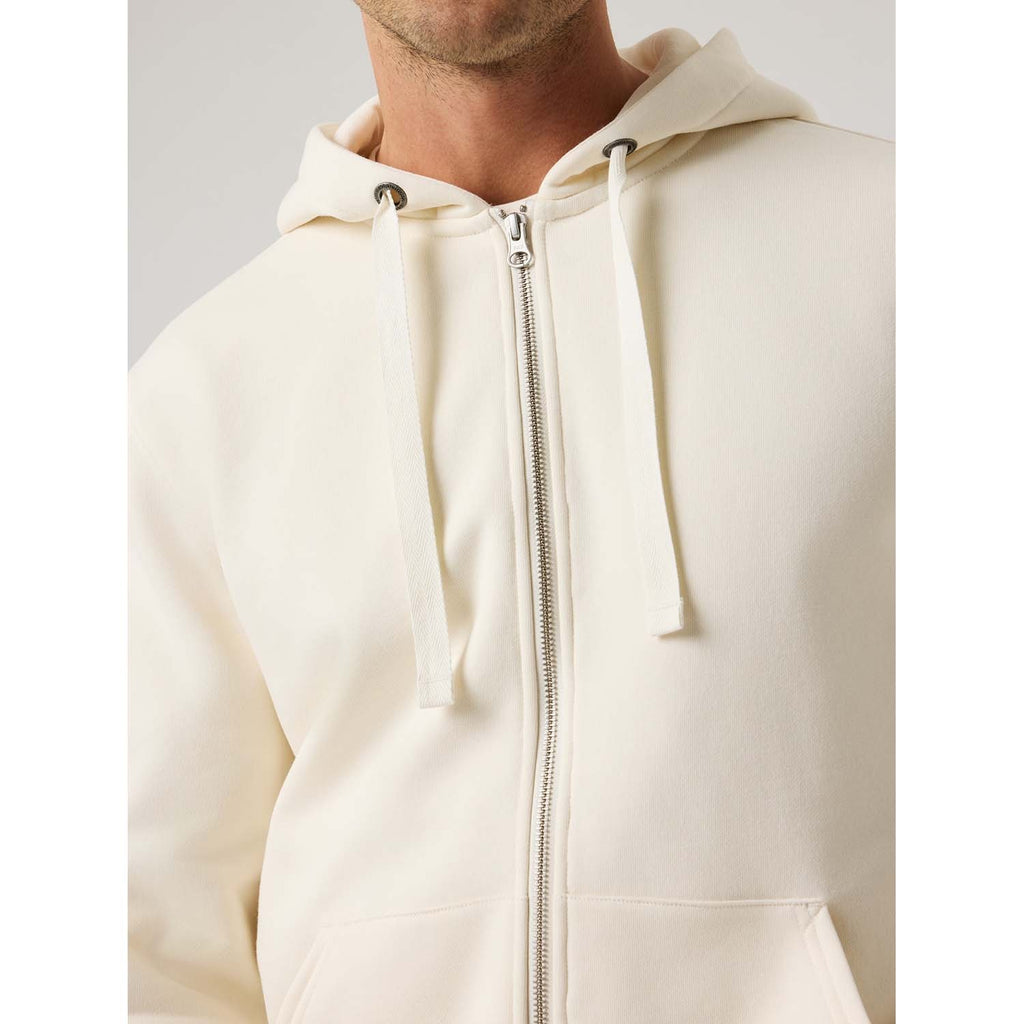 centre zip hoodie
