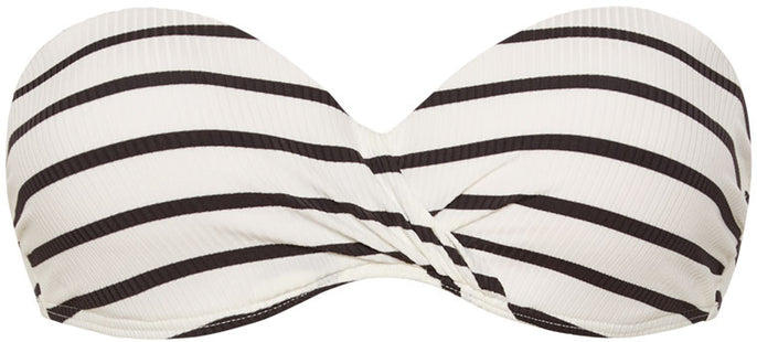 Remy Fold Logo foam & wired bikinitop