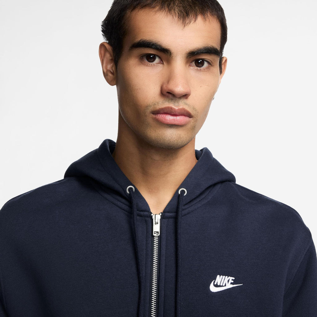 m nk club bb fz hoodie