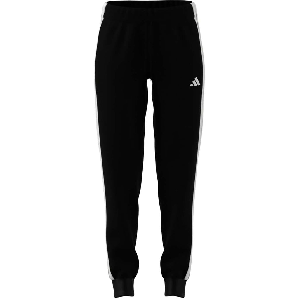 Essentials 3-Stripes Fleece Slim Broek