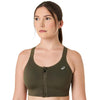 Road Combination Zip Sport Bra