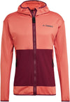 Terrex Tech Fleece Lite Hiking capuchonjack