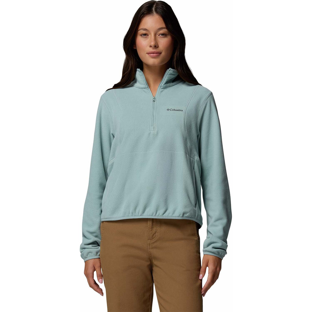 vital valley fleece half zip vest