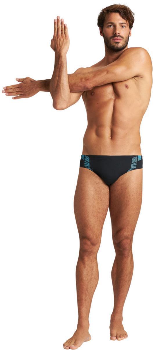 Arena M Streak Brief Black-soft-gre