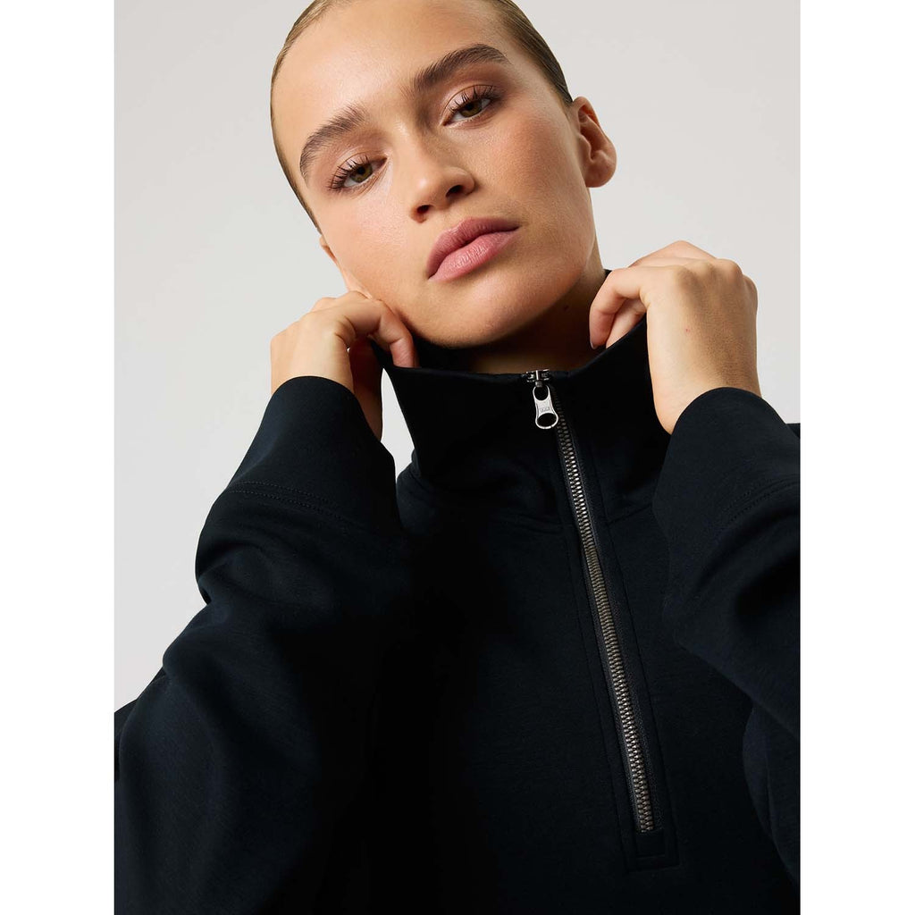 studio soft halfzip sweatshirt