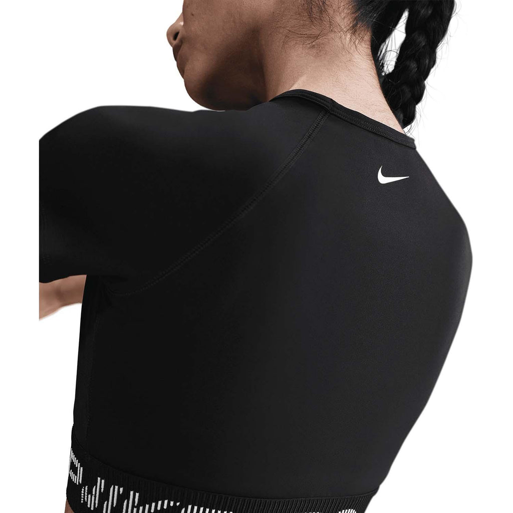 nike pro women's dri-fit short-slee