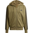 Essentials 3-Stripes Fleece Hoodie