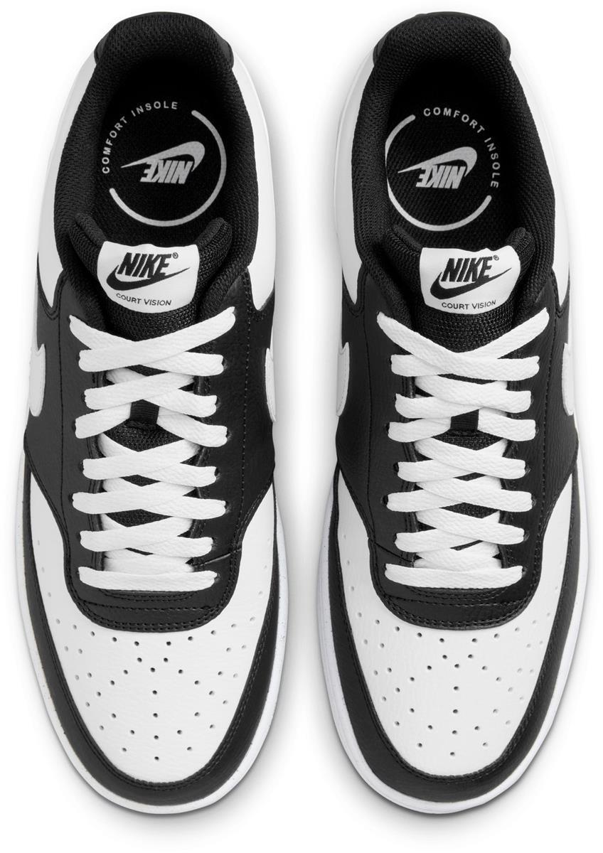 SCARPE NIKE COURT VISION LO BLK/WHT