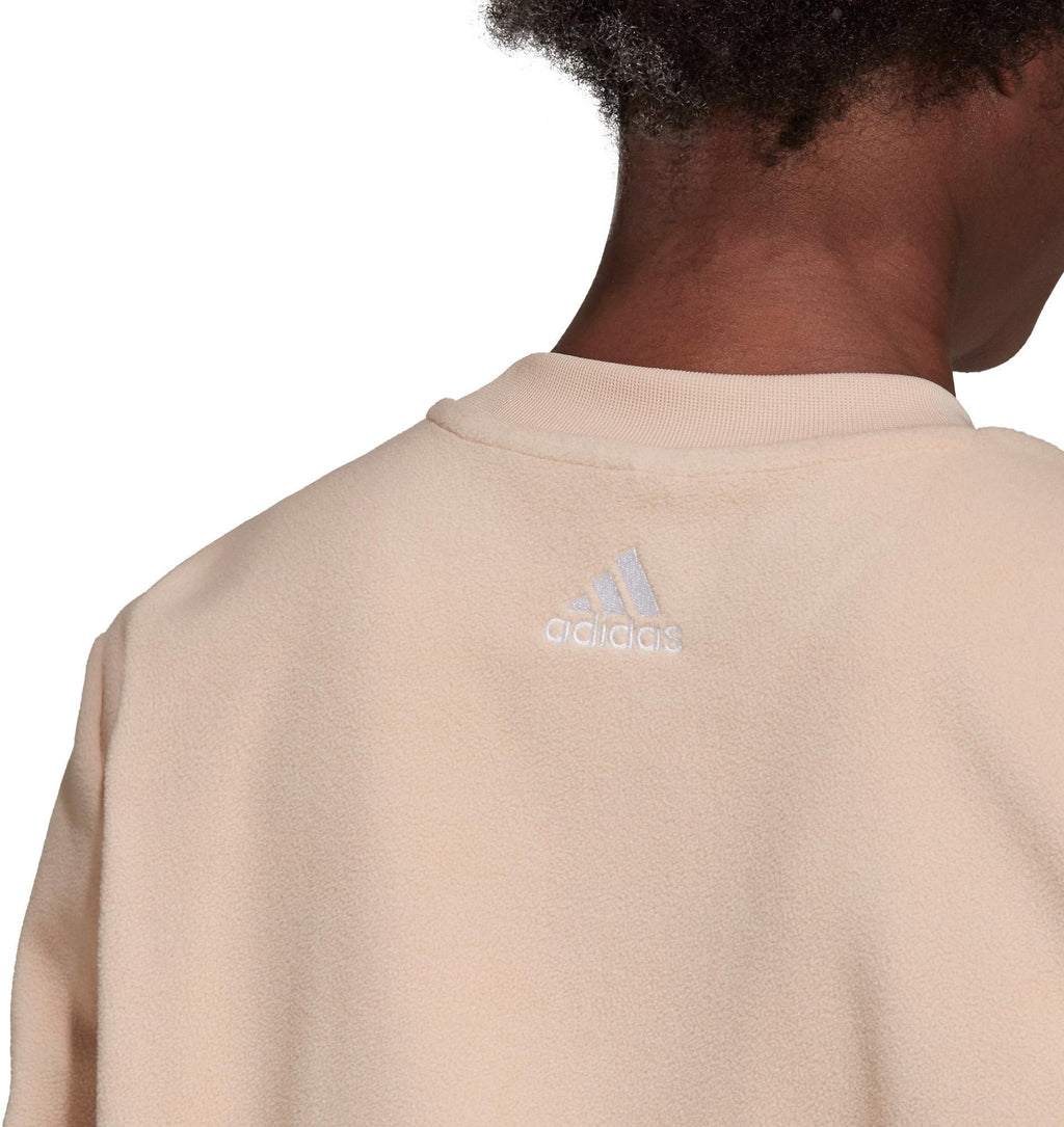 Brand Love Giant Logo Polar Fleece sweater